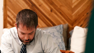 Big boobies latina step mom Lexi Luna had her step son satisfy her needs