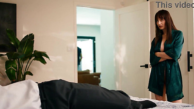 Big boobies latina step mom Lexi Luna had her step son satisfy her needs