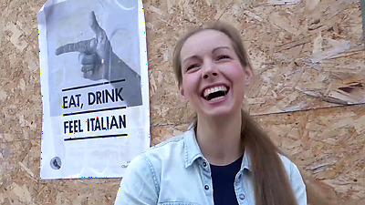 GERMAN SCOUT - SMALL TEEN FROM FINLAND SEDUCE TO MULTIPLE ORGASM SEX AT STREET CAST