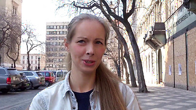 GERMAN SCOUT - SMALL TEEN FROM FINLAND SEDUCE TO MULTIPLE ORGASM SEX AT STREET CAST