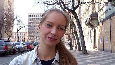 GERMAN SCOUT - SMALL TEEN FROM FINLAND SEDUCE TO MULTIPLE ORGASM SEX AT STREET CAST