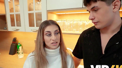 Shaving mature pussy ended up as hot bathroom fuck. Hot sex with Christina Santes & Bruno Baxter