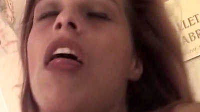 The big whore just waits for her husband to go away to get her booty screwed