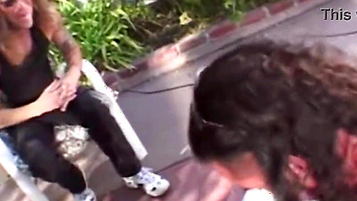 Outdoor Pool Fuck For Swinging Wifey