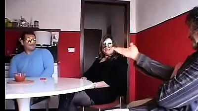 The husband takes his wife to Alex Magni to get her fucked in the arse