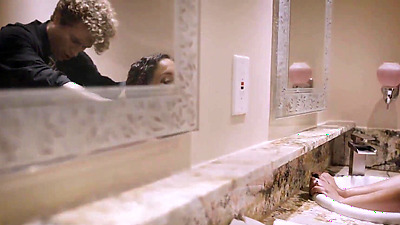 Double Creampied Cheating Wife Fucks Waiter At Dinner