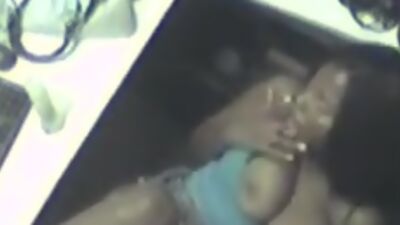 Porn watching and pussy rubbing in the office!