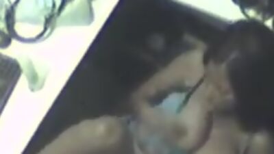 Porn watching and pussy rubbing in the office!