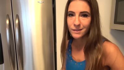 Threesome with Wife and Step-Daughter Ends in Deep Creampie!