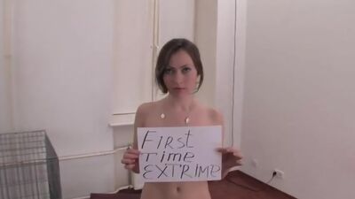 Angela was gagged and fucked for the first time and treated like a little piece of meat