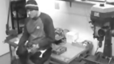 Absolutely no holes barred in the garage!