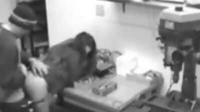 Absolutely no holes barred in the garage!