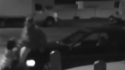 Gag inducing blowjob at the parking lot!