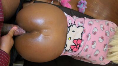 Painful Anal! why is my Black Step Daughter Asshole so Tight? Daddy Assfuck