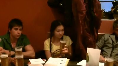 18 year old sexy girl gets banged in the car