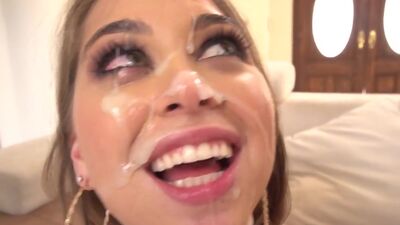 Jules Jordan - Riley Reid Gets Jumped in with a Gang of Big Black Cocks