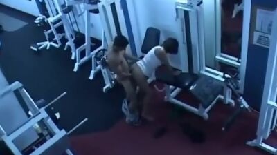 Chiseled coach drilling his VIP client!