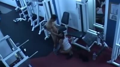 Chiseled coach drilling his VIP client!