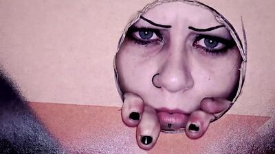 Hardcore Tattooed Model Mallory Maneater Takes a Double Penetration