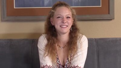 BLACK AMBUSH - Nubile Luna unknowingly casting for first interracial facial