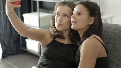 We are hot and she wanted to make money off us so she made us lesbians