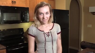 BLACK AMBUSH - Amateur Kiera surprised by BBC before hardcore casting