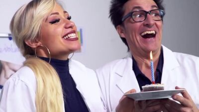 Red Super Dildo For Doctor Blow&rsquo;s Birthday