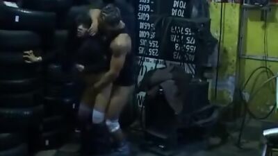 Soul stirring fuck in the dirty garage!