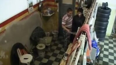 Insane fuck session instead of apartment repairing!