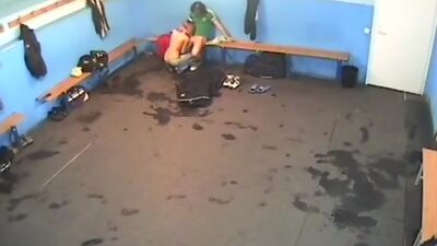 Thrilling penetrations in the hockey-players locker room!