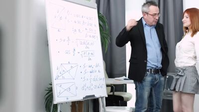 Old teacher tricks his student into sex for grades