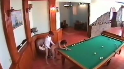 Security cam watches endvill fuck instead of billiard!