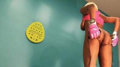 Why did I get Butt Ass Naked for my Trainer in this Gymnasium & Jump Rope