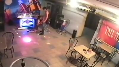 Security cam stays on even when the club is closed!