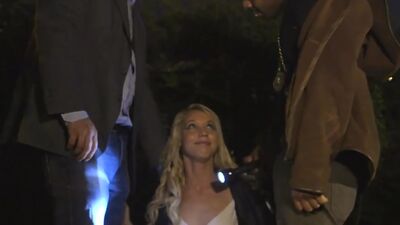 Euro hooker gangbanged by police detectives