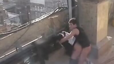 Smudgy action on the housetop!