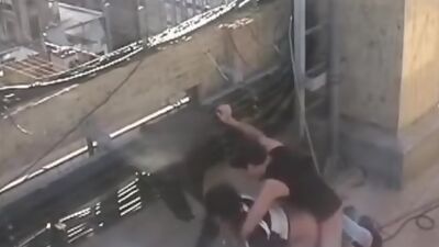 Smudgy action on the housetop!