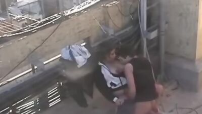 Smudgy action on the housetop!