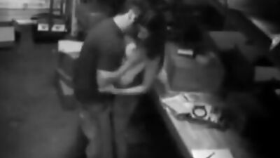 Hardcore fuck at the warehouse!