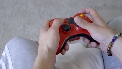 Zoe Bloom and her friend Ashly Anderson seduce Zoes stepbrother with a double BJ and a hardcore threesome sex spectacle