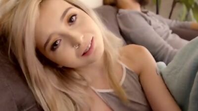 Cock hungry teen Lexi Lore teases her steprbo with her tight little body until he gives her the D right in her bare twat