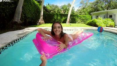 Cum In The Pool