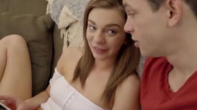 A fake wedding proposal puts Tiffany Watson in the mood to suck her stepbrother off and ride his hard dick to climax