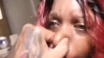 Saliva Queen Sexfeene Swallowing Cali Kastro BBC Nasty BJ