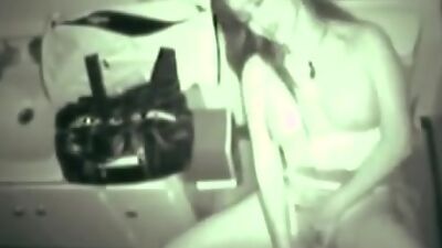 Nasty masturbation in the bathroom!