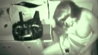 Nasty masturbation in the bathroom!