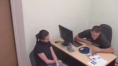 Strong boss drills his harlot sub!