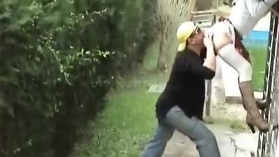 Lewd housewife owned by pool cleaner!