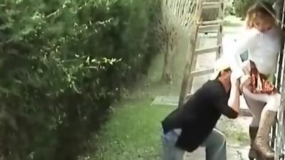 Lewd housewife owned by pool cleaner!