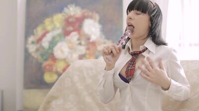 Lisa gets two hard dicks in her young ass in hot anal threesome